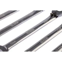 RS PRO 12-Piece Ratchet Spanner Set, 8 To 19 mm, Chrome Vanadium Steel 487-280