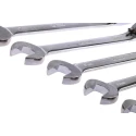 RS PRO 12-Piece Ratchet Spanner Set, 8 To 19 mm, Chrome Vanadium Steel 487-280