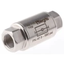 Legris 316L Stainless Steel BSP Female Non Return Valve G Thread 180°C Maximum Operating Temperature 4890 17 17