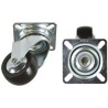 Tente Industrial Castor Swivel Wheel 60 mm Diameter, 50 kg Load Capacity, Polypropylene 1670UOO060P40PAF