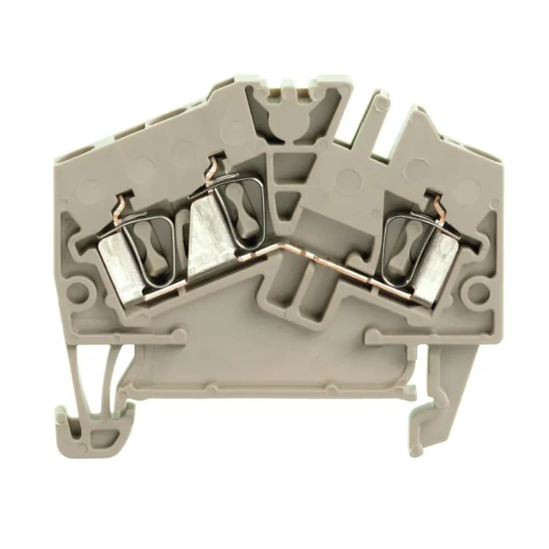 Weidmüller ZDU Series Feed Through Terminal Block Beige 2.5mm² 1-Level Clamp 1706010000