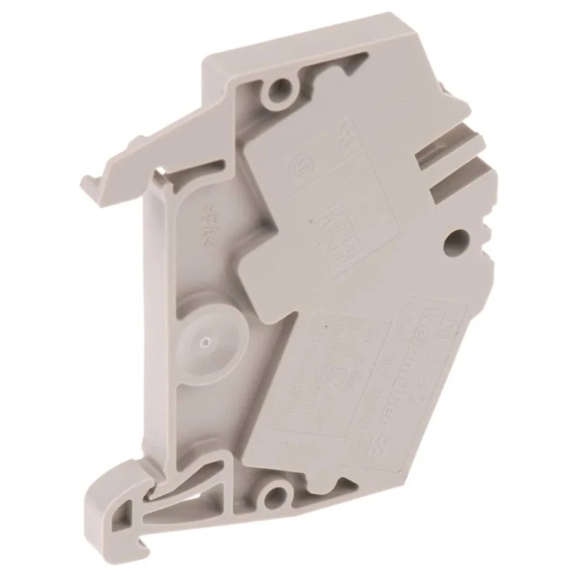 Weidmüller ZDU Series Feed Through Terminal Block Beige 2.5mm² 1-Level Clamp 1706010000
