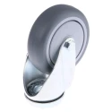 Tente Swivel Castor 75 kg Load Capacity 75 mm Wheel Diameter Rubber Wheel 2470PJP075P30-11