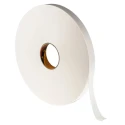 3M SCOTCH White Foam Tape Double Sided Polyethylene Backing 25mm x 66m 1.15mm Thickness 3M 9546 25mm x 66m
