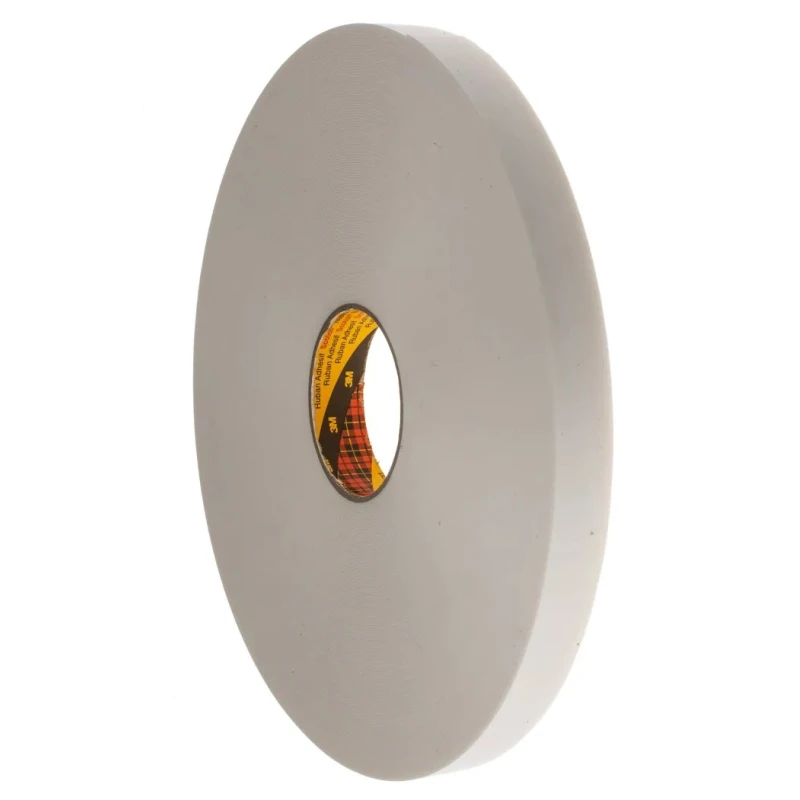3M SCOTCH White Foam Tape Double Sided Polyethylene Backing 25mm x 66m 1.15mm Thickness 3M 9546 25mm x 66m