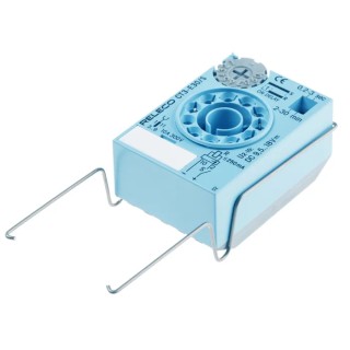 Releco Series Timer Relay 2-Contact, ON Delay, 90 to 265 V dc, 230V ac, 0.2 to 30 s and 0.2 to 30 min Timing Range CT3-E