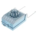 Releco Series Timer Relay 2-Contact, ON Delay, 90 to 265 V dc, 230V ac, 0.2 to 30 s and 0.2 to 30 min Timing Range CT3-E