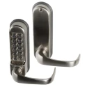 Codelock Stainless Steel Mechanical Code Lock Right Hand Lever 177mm x 48mm Housing 35-60mm Door Thickness 515 SS