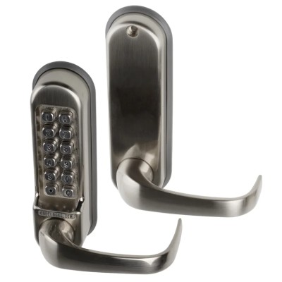 Codelock Stainless Steel Mechanical Code Lock Right Hand Lever 177mm x 48mm Housing 35-60mm Door Thickness 515 SS