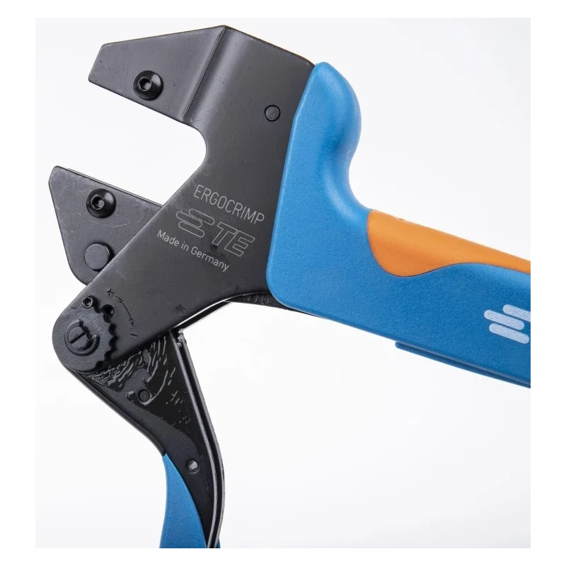TE Connectivity Ergocrimp Commercial Grade Hand Crimping Tool Frame, Adjustable Ratchet, 205mm Length 539635-1