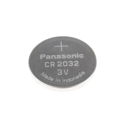 Panasonic CR2032 Lithium Manganese Dioxide Button Battery 3 V 20 mm Diameter CR2032