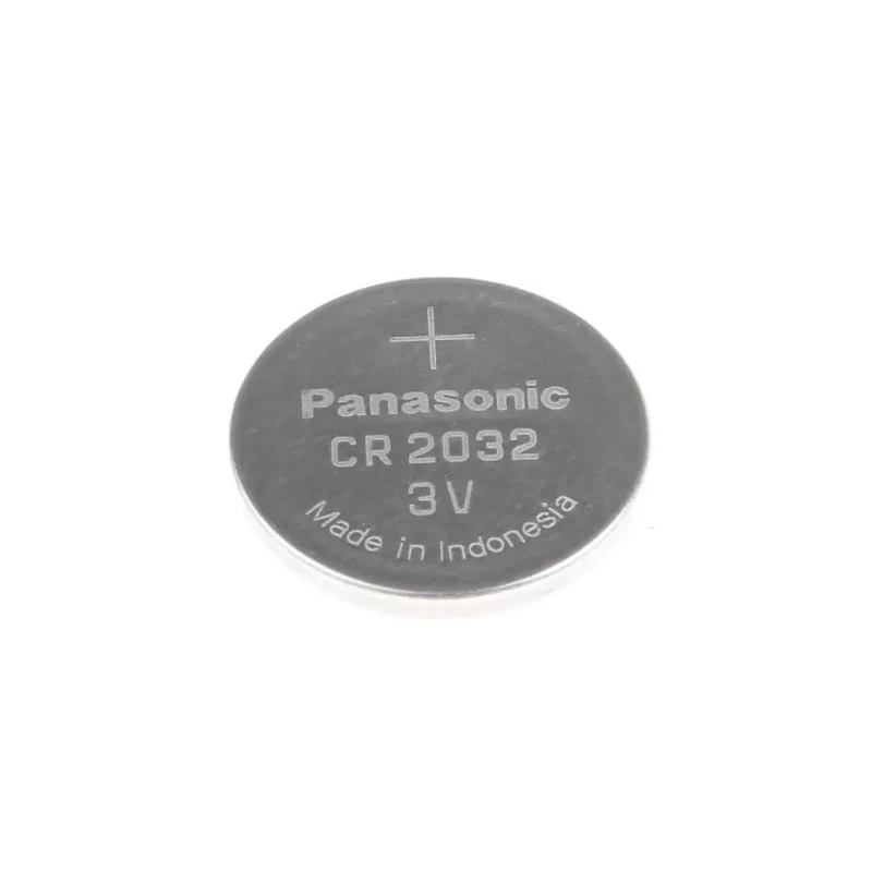 Panasonic CR2032 Lithium Manganese Dioxide Button Battery 3 V 20 mm Diameter CR2032