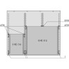nVent SCHROFF MultipacPRO Series 1 U Rack Mount Chassis 1U Height 35.6mm IEC 60297 20860-116