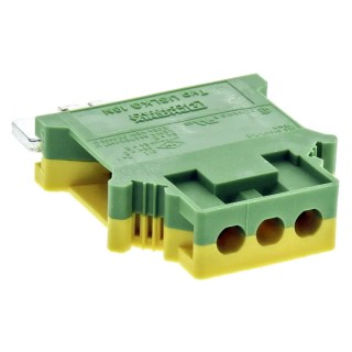 Phoenix Contact 2-Way USLKG 16 N Earth Terminal Block, 16mm², 12AWG, 4 AWG Wire, Screw Terminal, Polyamide Housing 0443023