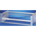 nVent Schroff europac PRO Series 6U Rack Mount Chassis, Aluminium, Natural Colour, 84 HP, 235 mm Depth 24563-492