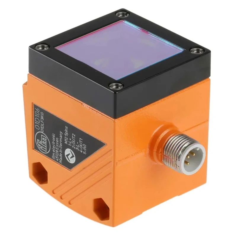 ifm electronic Background Suppression Distance Sensor, Block Sensor, 1 mm to 75 m Detection Range, PNP Output, IP67 O1D106