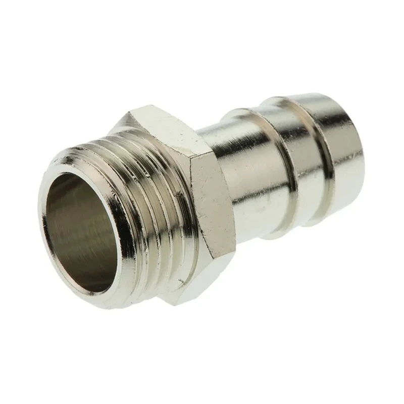 Legris LF3000 Series Male Pneumatic Fitting Nickel Plated Brass 1/2 in G 0931 15 21
