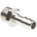 Legris LF3000 Series Male Pneumatic Fitting Nickel Plated Brass 1/4 in G 0931 08 13