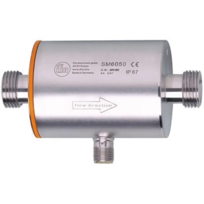ifm electronic Adapter Flow Controller 25 L/min Analogue Output 12.7 mm Pipe 30V SM6050