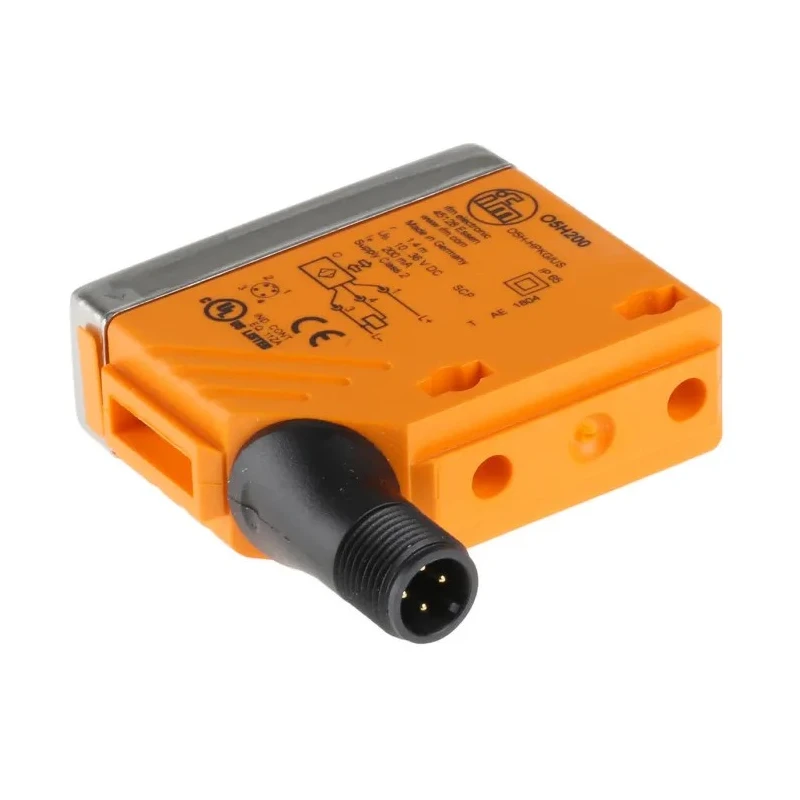 ifm electronic Diffuse Photoelectric Sensor Block Detection Range 50 mm to 1.4 m PNP Output IP65 O5H200