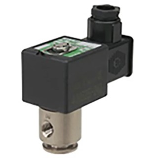 EMERSON ? ASCO Nickel Plated Brass 2 Port Normally Closed Solenoid Valve , 1/8 in NPT, 230V AC SCB264D009.230/50