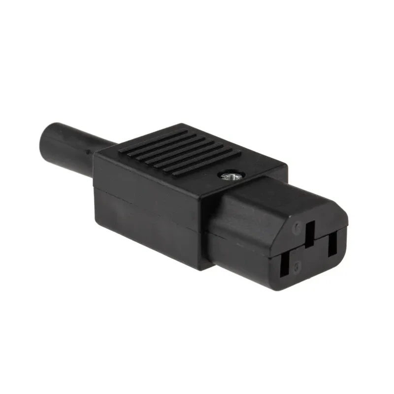 Bulgin IEC Connector C13 Straight Cable, 250V Voltage, 10A Current, Male, Screw Terminated PX0587