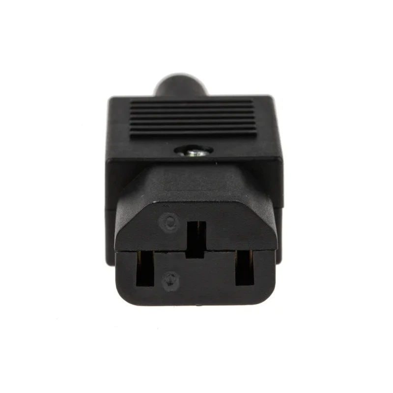 Bulgin IEC Connector C13 Straight Cable, 250V Voltage, 10A Current, Male, Screw Terminated PX0587