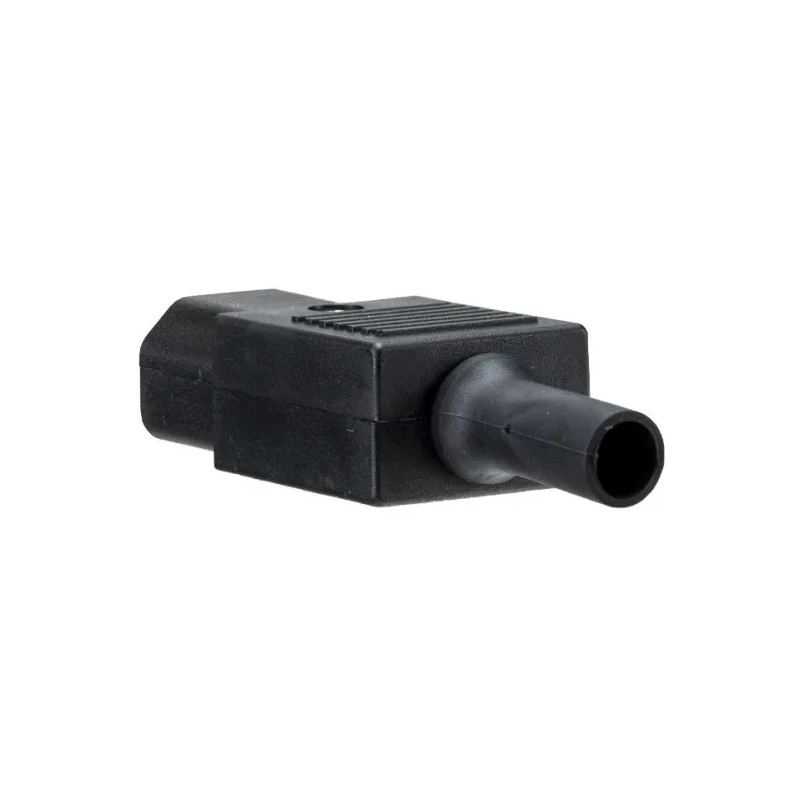 Bulgin IEC Connector C13 Straight Cable, 250V Voltage, 10A Current, Male, Screw Terminated PX0587