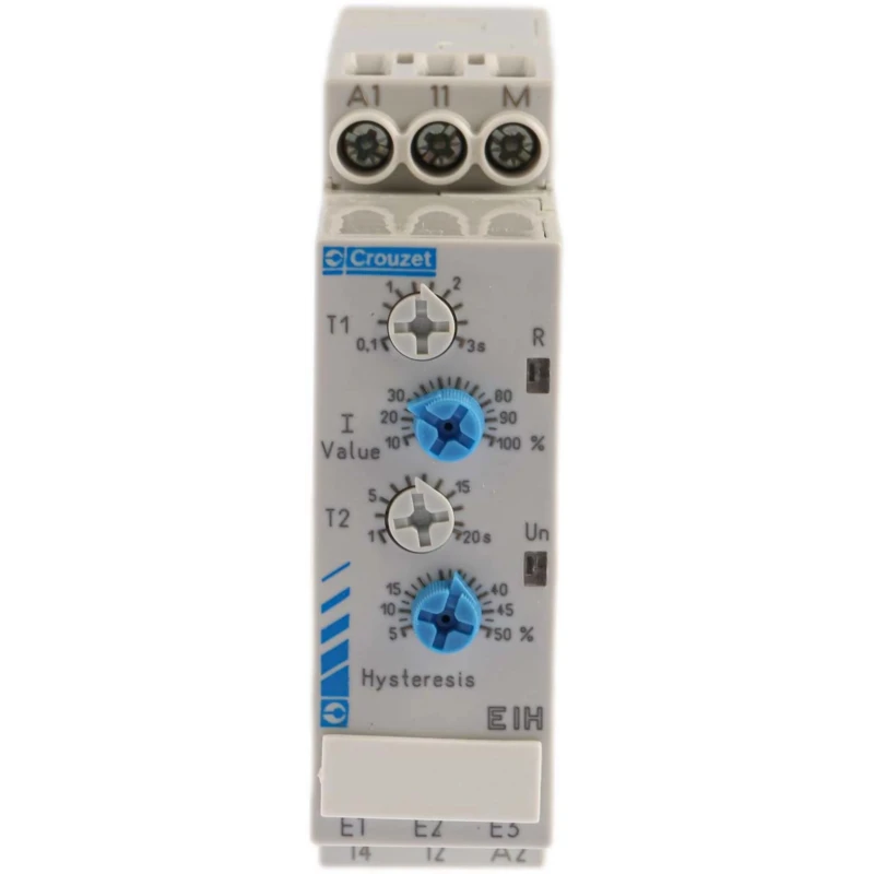 Crouzet Monitoring Relay 1 Phase SPDT DIN Rail 24 V dc 230V ac 0.1A to 10A 84871034