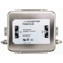 Schaffner Single Phase 20A 250V AC 400Hz Chassis Mount EMC Filter Terminal Block FN350