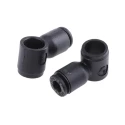 Legris LF3500 Series M5 x 0.8 Male Threaded-to-Tube Pneumatic Fitting 4mm Push-In Nickel Plated LF3500
