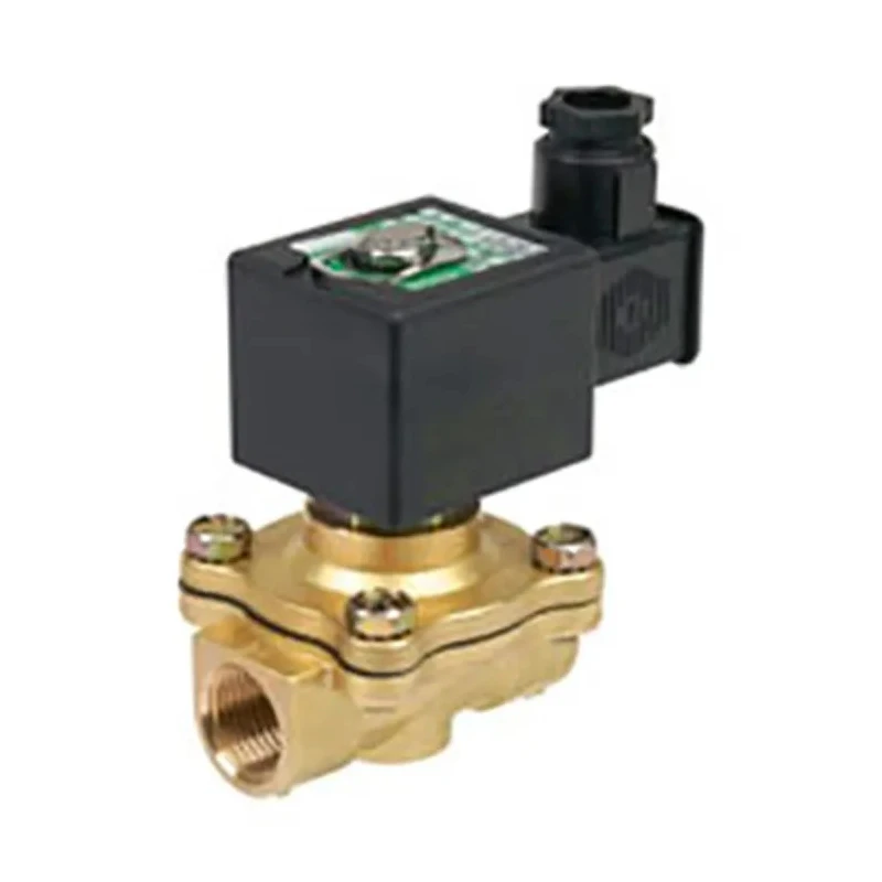 EMERSON ? ASCO 2 Port Normally Closed Brass Body Solenoid Valve 110V AC E210D004-086