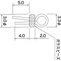 Mac 8 Yellow Insulated Terminal Post 1 mm Hole Diameter LC-2-GYELLOW