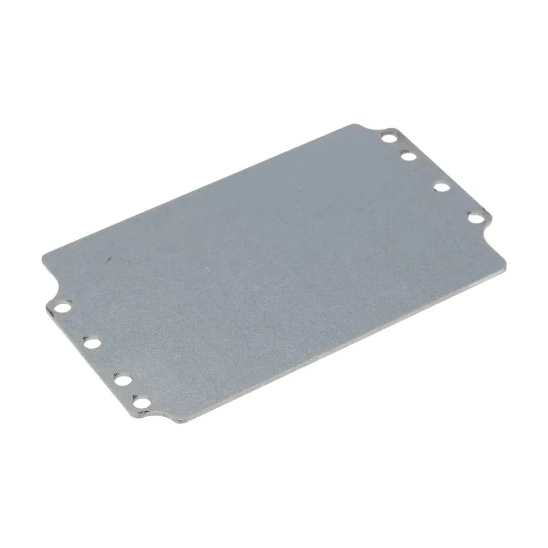 Rittal Steel Zinc Plated Slotted Mounting Plate 114mm Width 114mm Length for GA Series 9105700