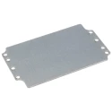Rittal Steel Zinc Plated Slotted Mounting Plate 114mm Width 114mm Length for GA Series 9105700