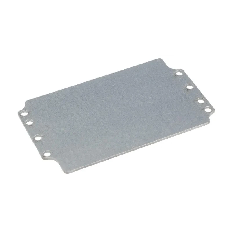Rittal Steel Zinc Plated Slotted Mounting Plate 114mm Width 114mm Length for GA Series 9105700