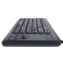 Cherry ML4400 Wired USB Compact Trackball Keyboard QWERTY UK Layout Black Industrial Grade G84-4400LPBGB-2