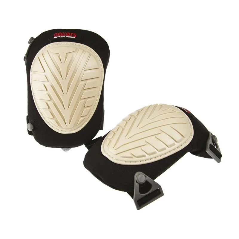 RS PRO Black Adjustable Gel-Padded Knee Pad with Buckle Attachment for Workplace Protection 465-9375