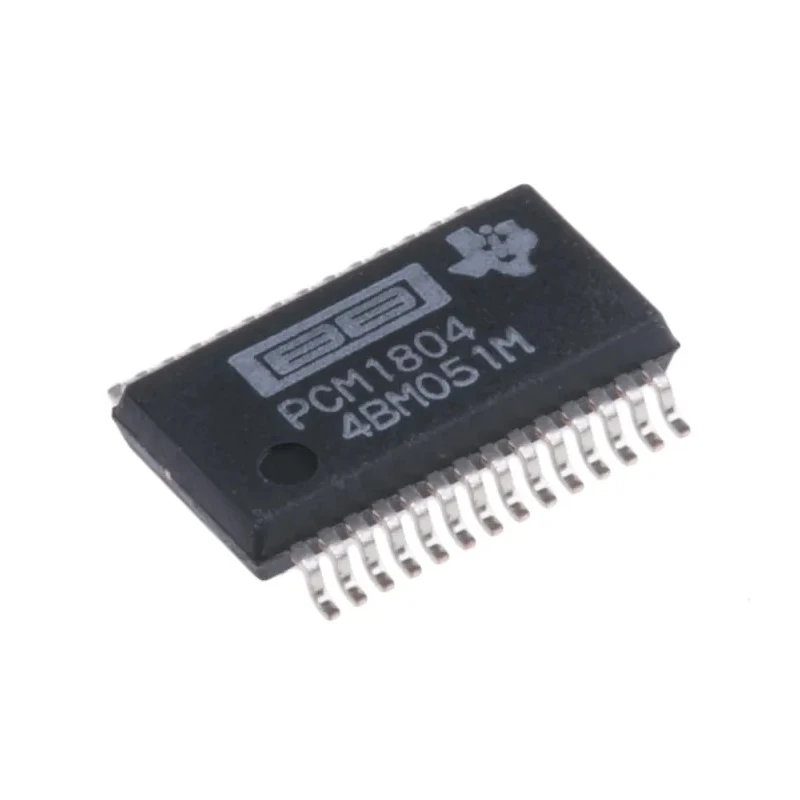 Texas Instruments 24-Bit 2-Channel Audio ADC 192 ksps 28-Pin SSOP PCM1804DB