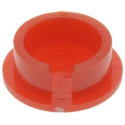RS PRO Red 19 mm Knob Diameter Potentiometer Knob Cap for 6.4 mm Circular Shaft 465-9432