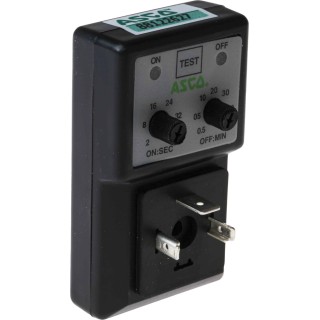 EMERSON ? ASCO Digital 1-Channel DIN Rail Time Switch 240V AC/DC Adjustable Pulse Generator 88122627