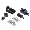 HARTING RJ Industrial Series RJ45 Connector Male Cable Cat5 Shielded Straight 1 Port 4 Way 09451511100