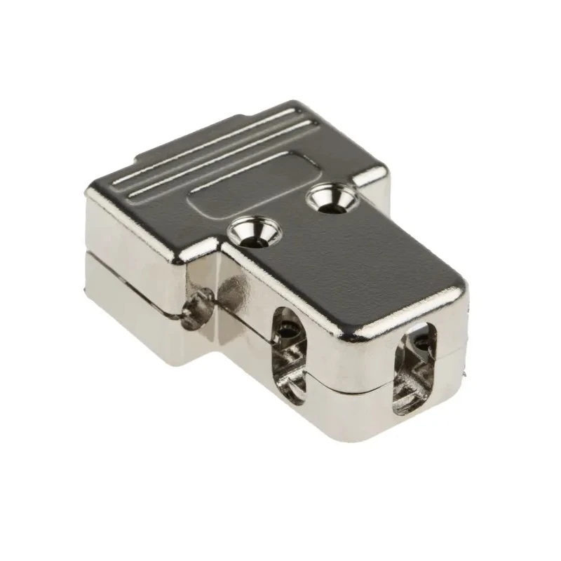 MH Connectors MHTRI-M Series ABS Angled Straight D-Sub Backshell 9 Way Strain Relief MHTRI-09-M-K