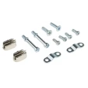 MH Connectors MHTRI-M Series ABS Angled Straight D-Sub Backshell 9 Way Strain Relief MHTRI-09-M-K