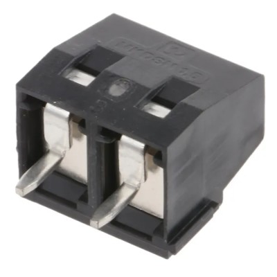 Phoenix Contact MKDSN 1.5/ 2 HT BK Series PCB Terminal Block, 2-Contact, 5 mm Pitch, Through Hole, 320V, 13.5A 1985849