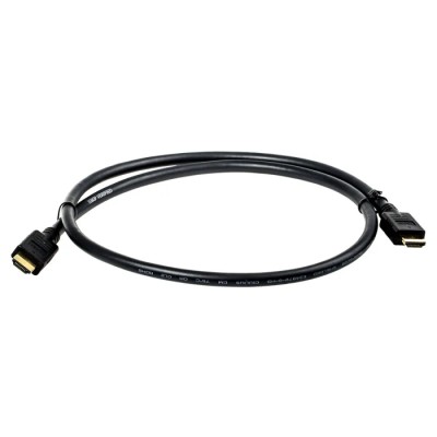 Belden High Speed Ethernet Capable 1 m Male to Male HDMI Cable Black HDE001MB