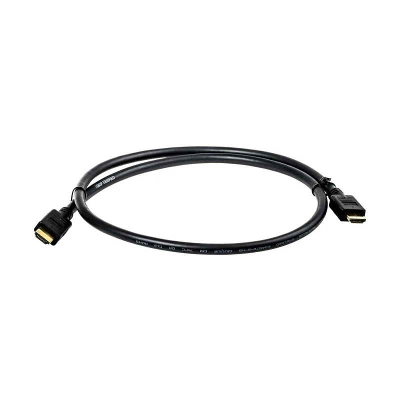 Belden High Speed Ethernet Capable 1 m Male to Male HDMI Cable Black HDE001MB
