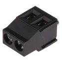 Phoenix Contact MKDSN 2.5/ 2 HT BK Series PCB Terminal Block 2-Contact 5 mm Pitch Through Hole Solder 1985920