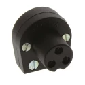 Bulgin Miniature Power Connector Panel Mount Solder Brass Contacts Female 250V AC 3A PX0430/SE