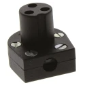 Bulgin Miniature Power Connector Panel Mount Solder Brass Contacts Female 250V AC 3A PX0430/SE